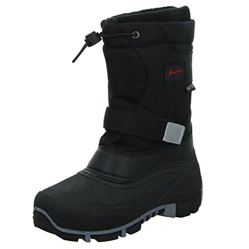 Sneakers ZW-003 Jungen Allwetterstiefel Warmfutter Funktionsmembran, Größe 37 von Sneakers