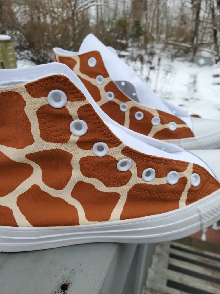 Giraffe Print Schuhe Giraffe Print Schuhe von SneaksBySarah