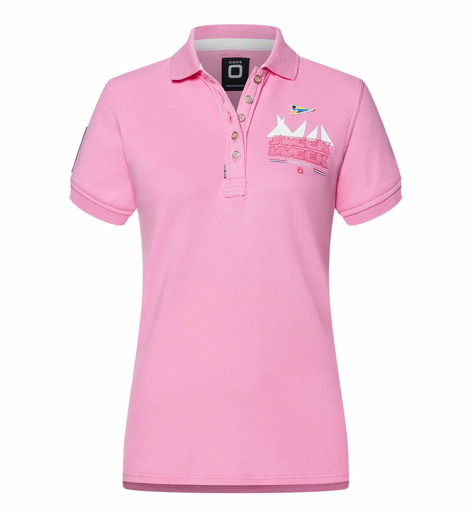 Poloshirt Damen pink L Sneekweek von Sneekweek