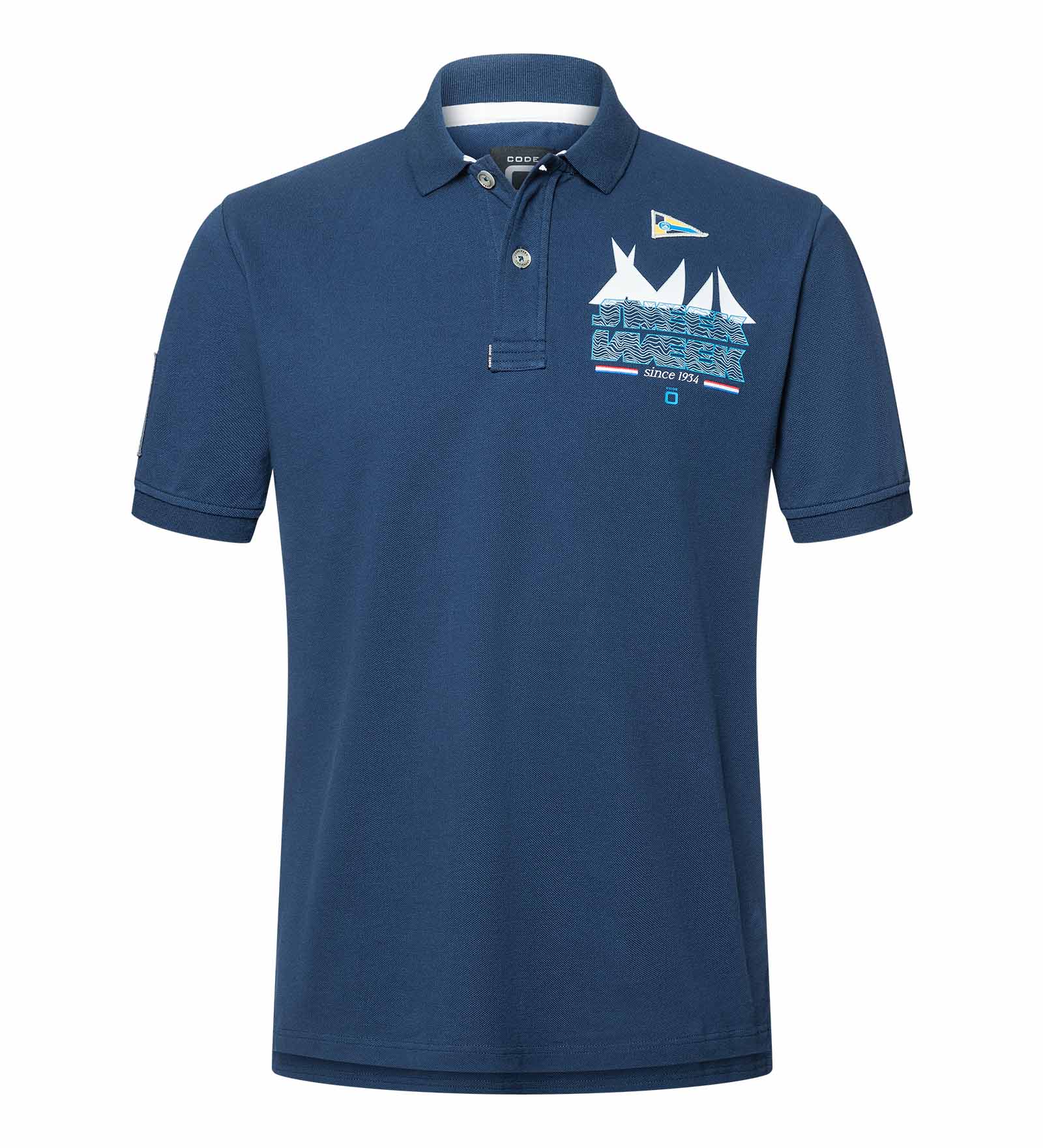 Poloshirt Herren blau L Sneekweek von Sneekweek