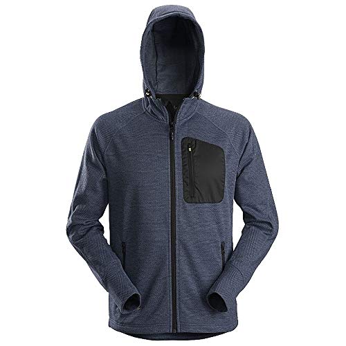 Snickers Bekleidung FlexiWork, Fleece Hoodie blau m von Snickers Workwear