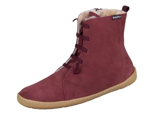 Snipe Ambar 05286 Burdeos Lammfell Nobuck lavable Rot (Burdeos), 40 von Snipe