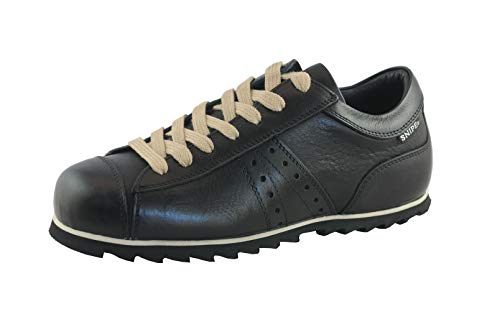 Snipe Damen Schnürschuh 42285 schwarz America Fettleder Leichtzellsohle Größe 37 von Snipe
