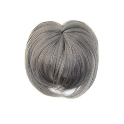 HAIR TOPPERS Frauen Pony, Wig Bangs Synthetische Verlängerung Pony WIG Clip in Toupee kurze Haarteile für Frauen von Snner