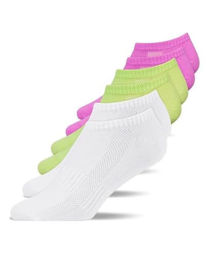 Snocks Männer und Frauen Sneaker Socken 6er Set Gr. 43-46 I Füßlinge passend für alle Schuhe I Dünne Socken auch für Hausschuhe geeignet I Egal ob für die Arbeit, Zuhause oder Gym I SPECIALS Mix16 von Snocks