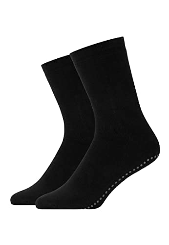 Snocks 2x ABS Socken Herren Anti-Rutsch Socken 2x Schwarz Größe 43-46 Stoppersocken Noppensocken Yoga Männer Pilates Socken Rutschfest Antirutsch Sportsocken von Snocks