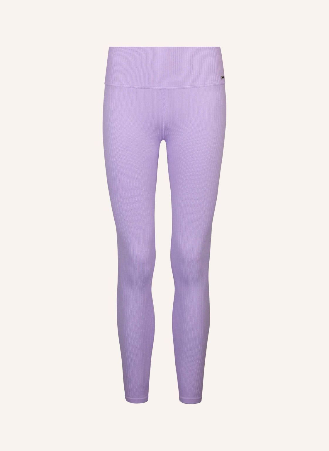 Snocks Gerippte Leggings lila von Snocks