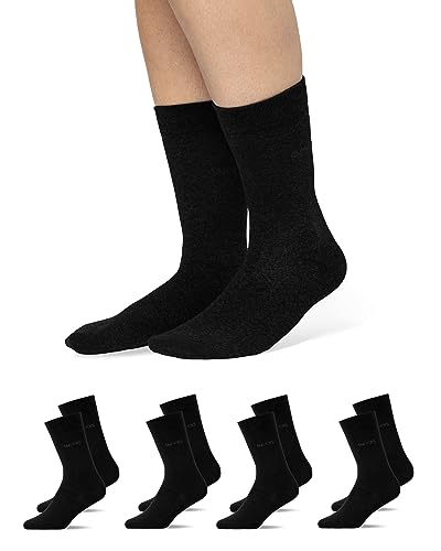 Snocks Socken Herren (4x Paar) Business Socken Herren 39-42 - Anzugsocken Herren von Snocks