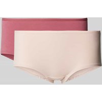 Snocks Hipster mit elastischem Bund im 2er-Pack in Apricot, Größe XL von Snocks