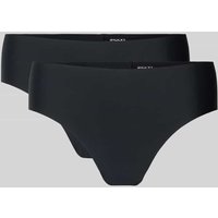 Snocks Hipster mit elastischem Bund im 2er-Pack in Black, Größe M von Snocks