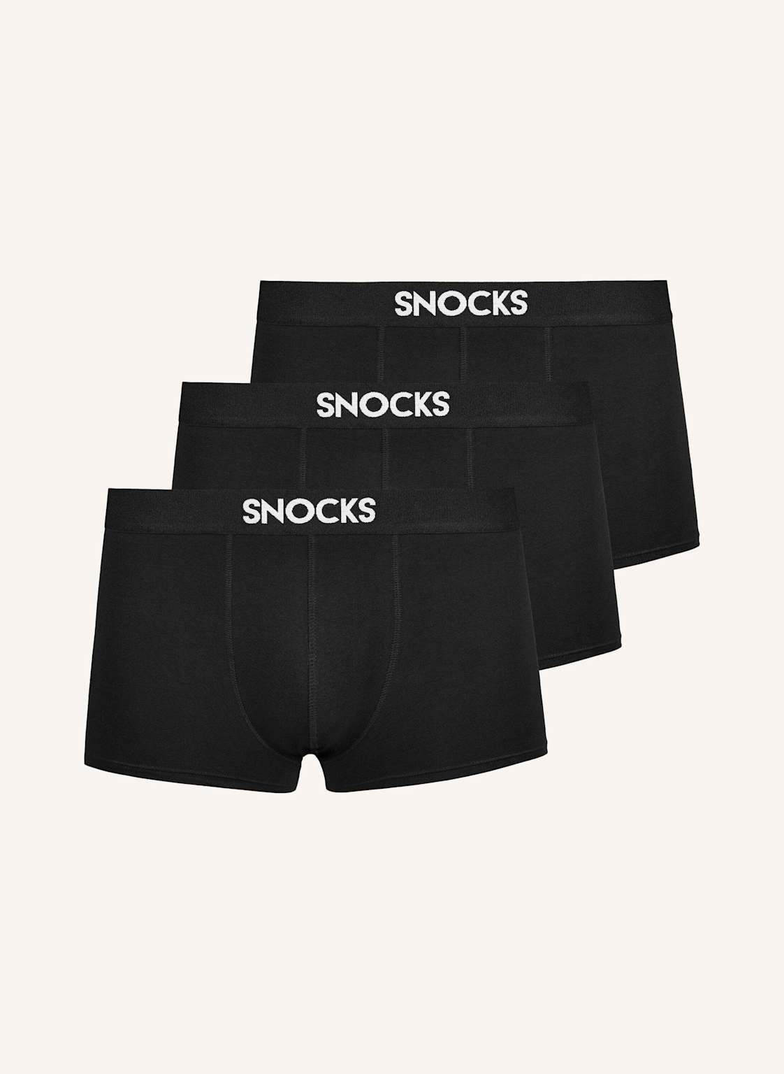 Snocks Kurze Trunks schwarz von Snocks