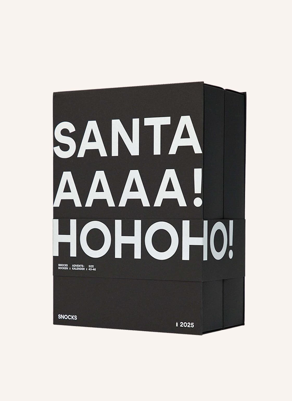 Snocks Socken Adventskalender blau von Snocks