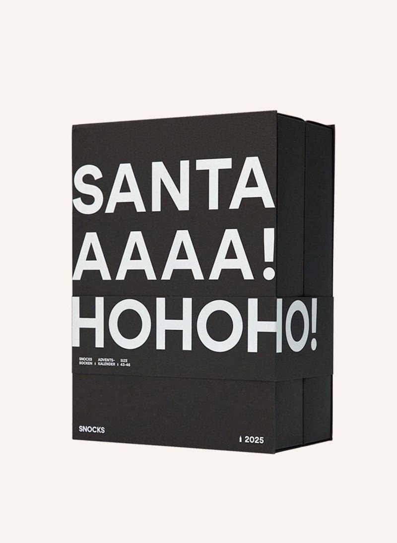 Snocks Socken Adventskalender blau von Snocks