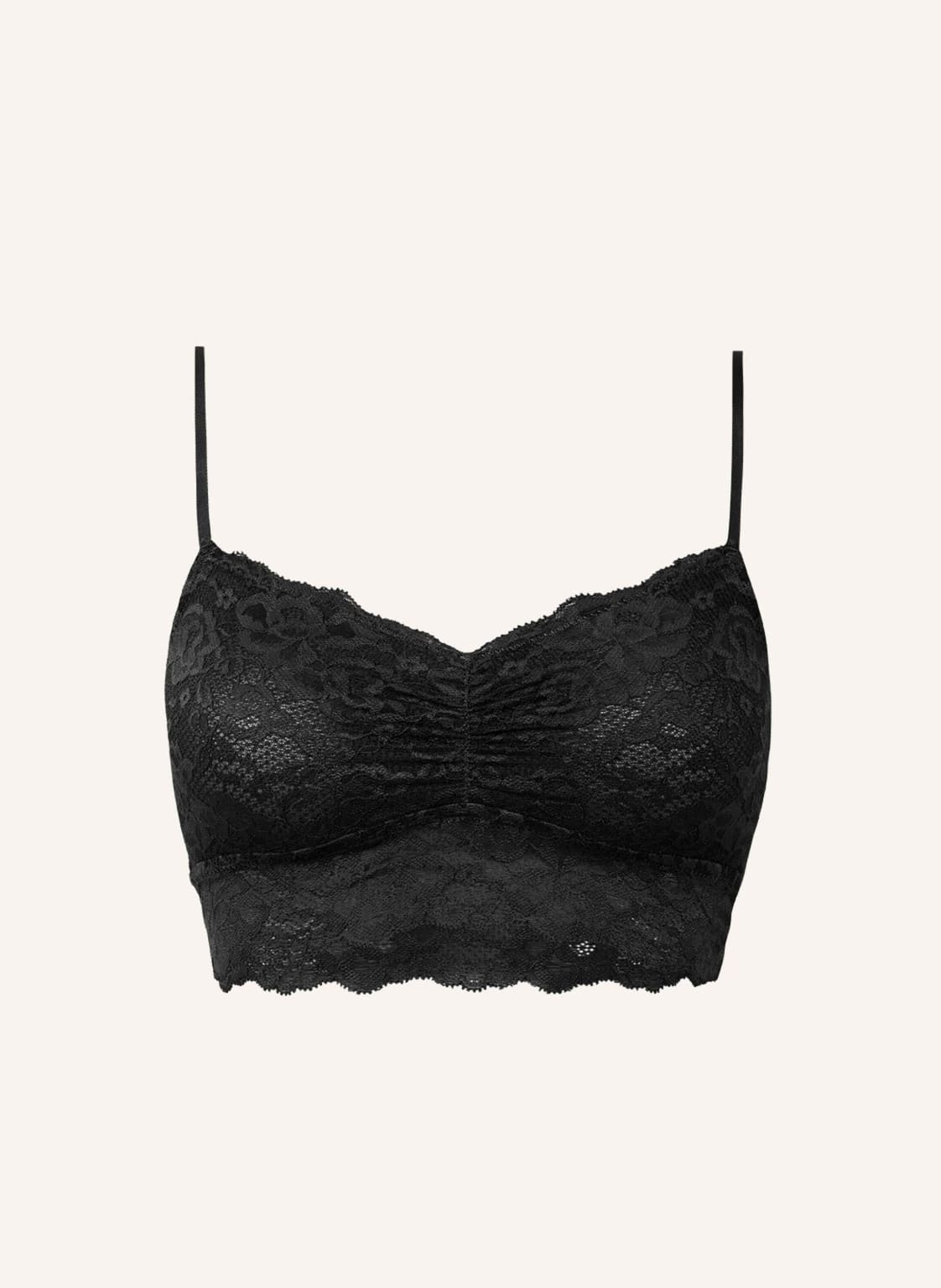 Snocks Spitzen-Bustier schwarz von Snocks