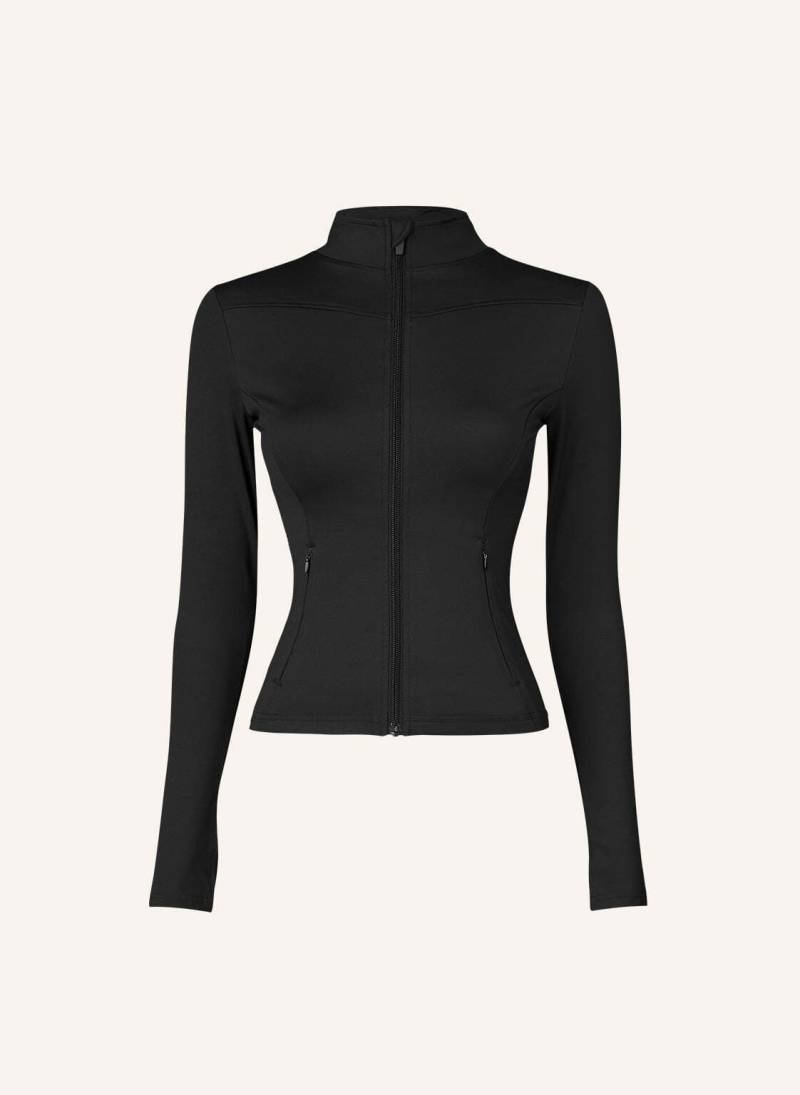 Snocks Sportjacke Damen Mit Reißverschluss schwarz von Snocks