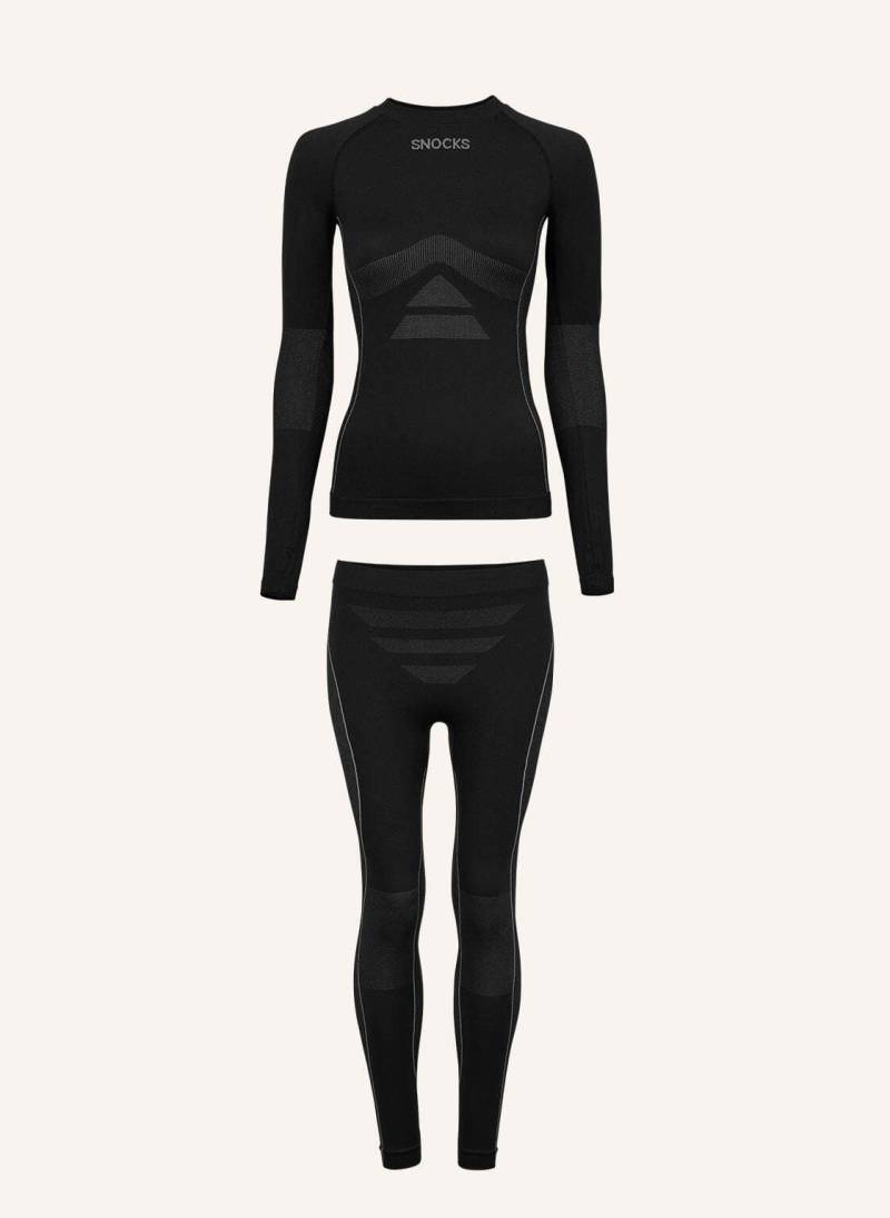 Snocks Thermounterwäsche schwarz von Snocks