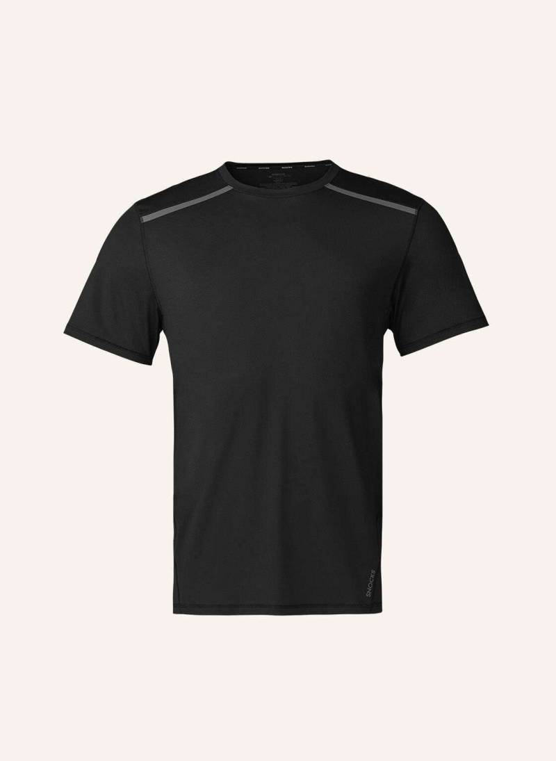 Snocks Trainingsshirt Mit Reflexstreifen schwarz von Snocks