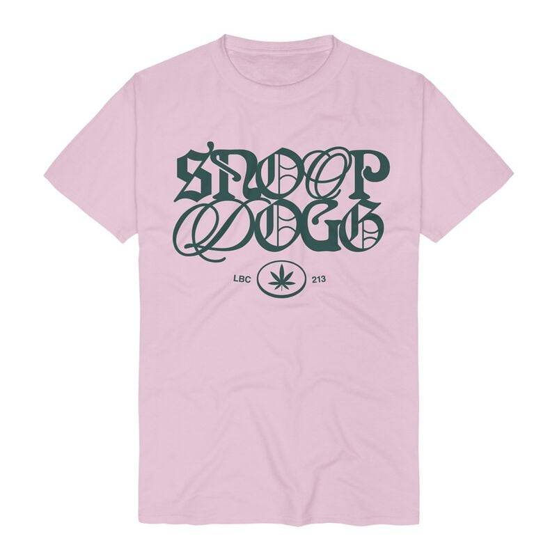 Snoop Dogg Mashup Logo T-Shirt rosa in S von Snoop Dogg