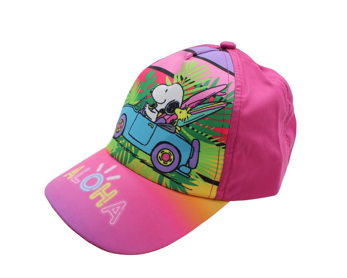 Snoopy Baseball Cap Snoopy Mädchen Kinder Basecap Baseball Kappe Gr. 52 bis 56 von Snoopy