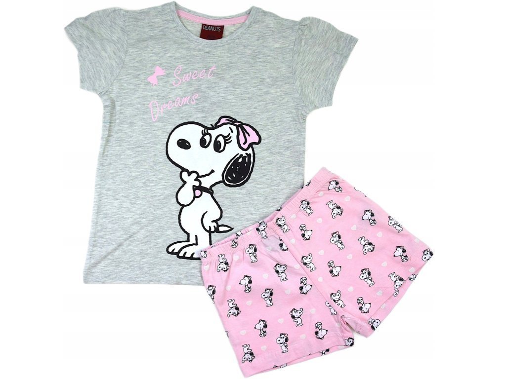 Snoopy Schlafanzug Shorty für Kinder Sweat Dreams"" von Snoopy