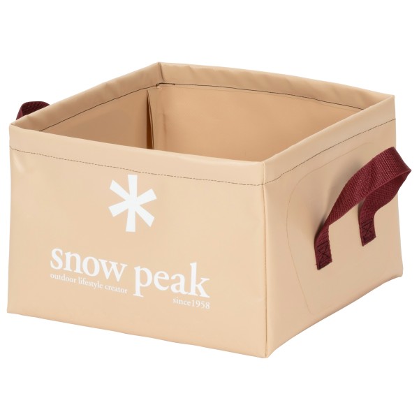 Snow Peak - Camping Bucket - Wasserträger Gr 17 l beige Snow Peak - Camping Bucket - Wasserträger Gr 17 l beige von Snow Peak