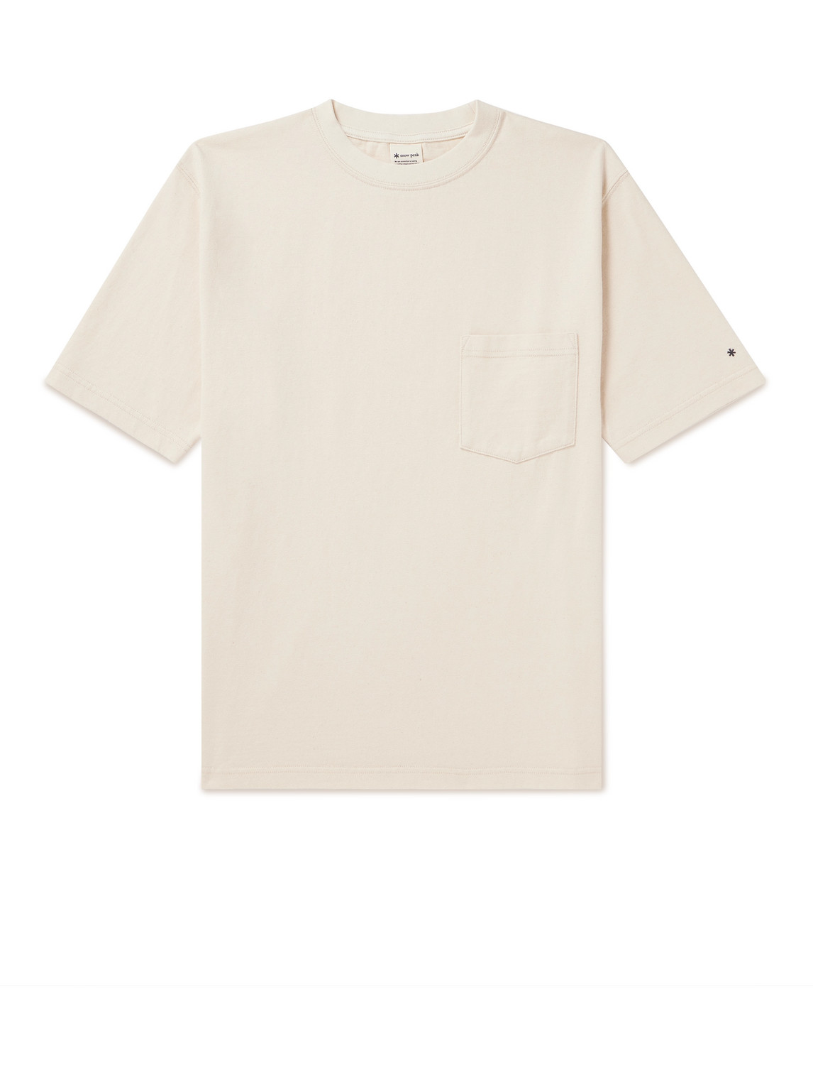 Snow Peak - Cotton-Jersey T-Shirt - Men - Neutrals - XL von Snow Peak