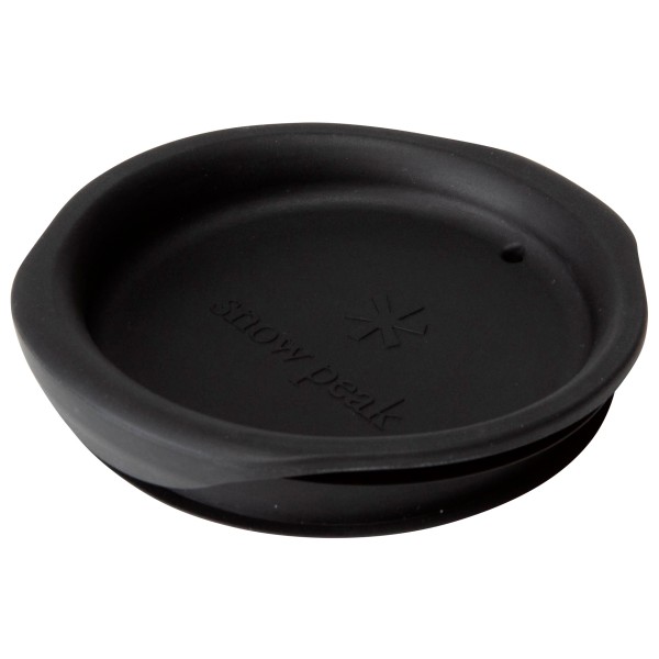 Snow Peak - Double Mug 450 Silicone Lid - Deckel schwarz von Snow Peak