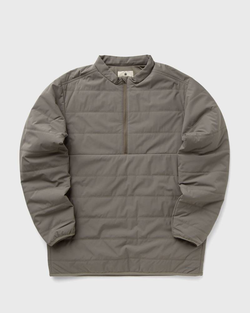 Snow Peak Flexible Insulated Half Zip Pullover men Half-Zips grey in Größe:M von Snow Peak