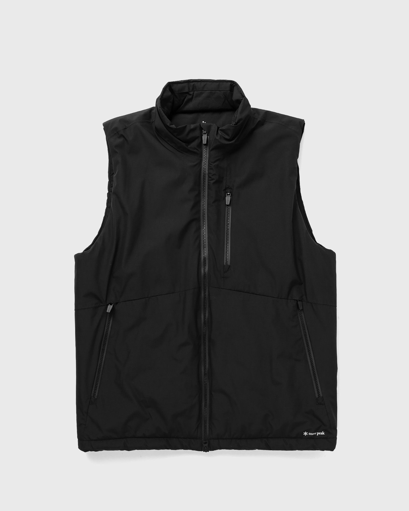 Snow Peak GORE WINDSTOPPER Warm Vest men Vests black in Größe:M von Snow Peak