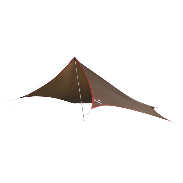 Snow Peak - Light Tarp Penta Shield - Tarp braun von Snow Peak