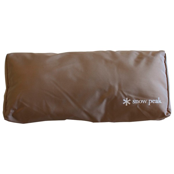Snow Peak - Low Chair Cushion Plus - Kissen braun von Snow Peak