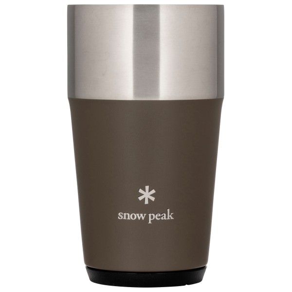 Snow Peak - Shimo Tumbler - Isolierbecher Gr 470 ml braun von Snow Peak