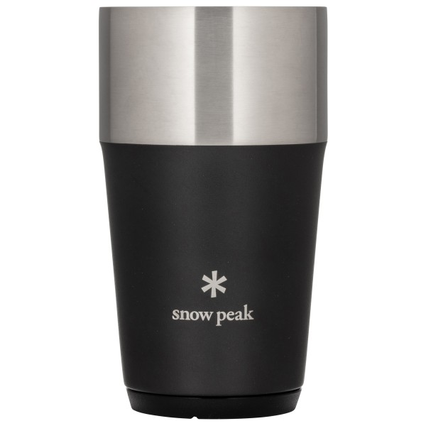 Snow Peak - Shimo Tumbler - Isolierbecher Gr 470 ml schwarz/grau von Snow Peak