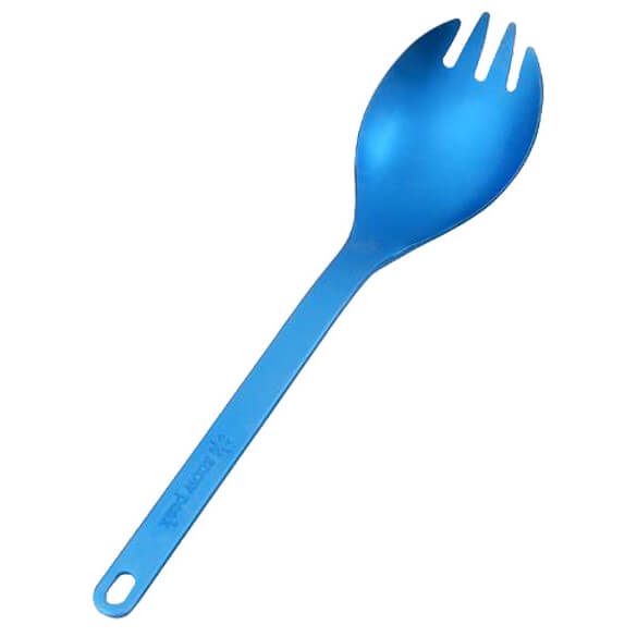 Snow Peak - Titanium Spork - Löffel blau von Snow Peak