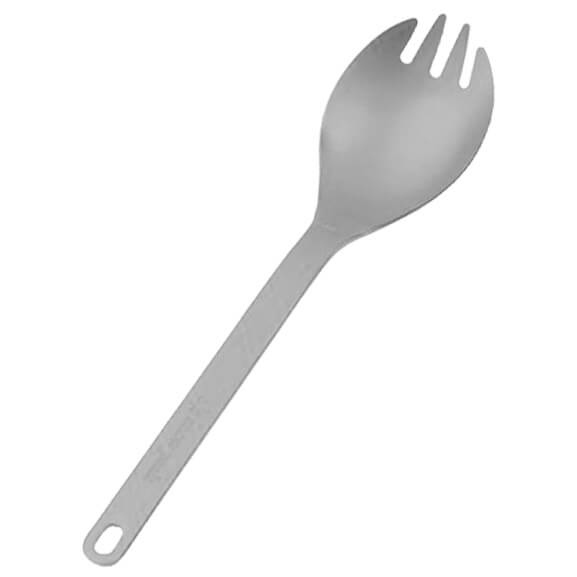 Snow Peak - Titanium Spork - Löffel grau von Snow Peak