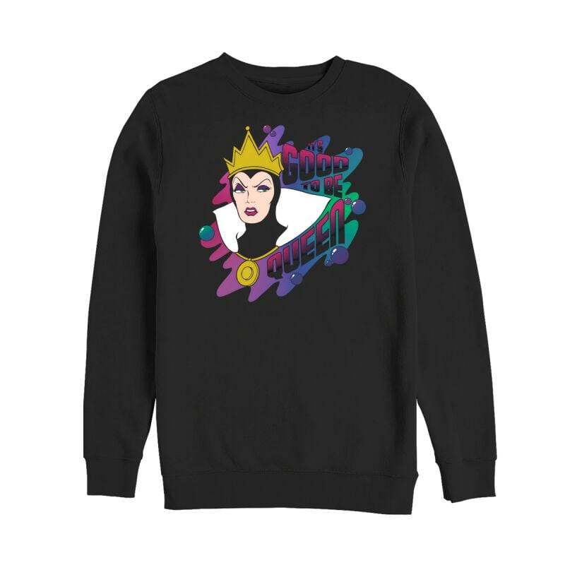 Schneewittchen - Disney Sweatshirt - Good To Be Queen - S bis XL - für Damen - Größe S - schwarz  - Lizenzierter Fanartikel von Schneewittchen