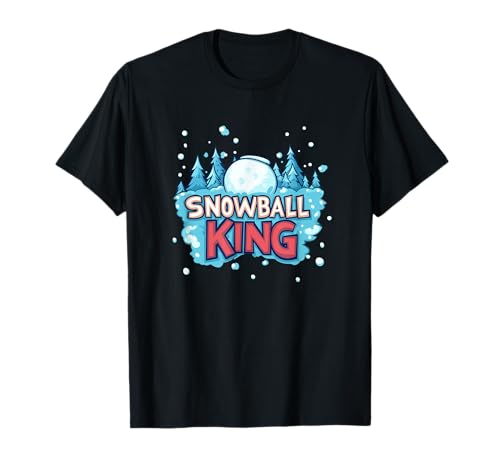 Hübsches Schneeball-König-Outfit für Winterjungen und Mädchen T-Shirt Hübsches Schneeball-König-Outfit für Winterjungen und Mädchen T-Shirt von Snowball King Costume