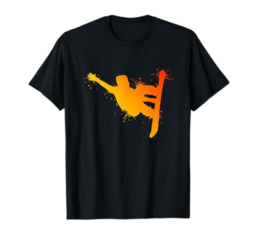 Snowboard Herren Damen Snowboarder Junge T-Shirt Snowboard Herren Damen Snowboarder Junge T-Shirt von Snowboard Zubehör Kinder Snowboard Bekleidung