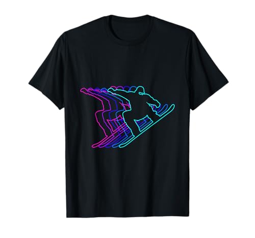 Snowboarder Geschenk Kleidung für Jungen Jugendliche Männer Kinder T-Shirt von Snowboarding Snowboarder Clothes