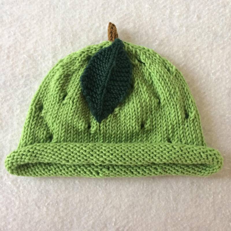 Kinder Strickmütze, Kleinkind Hut, Kleines Kind Kleine Lindgrün Mütze Stricken Obst, Obst Kalk Merino Hut von SnowdropsBethlehem