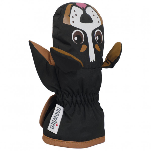 Snowlife - Baby's Animal Mitten - Handschuhe Gr BM schwarz von Snowlife