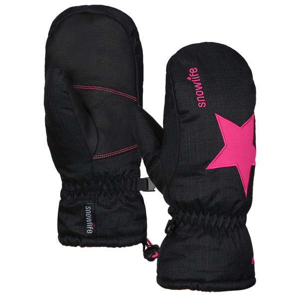 Snowlife - Kid's Sirius DT Mitten - Handschuhe Gr KM;KS;KXS schwarz von Snowlife