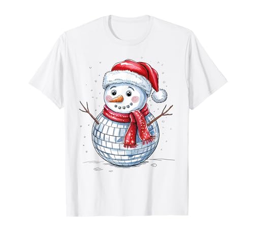 Lustiger Schneemann Frohe Weihnachten Männer Frauen Kinder Niedlicher Xmas Pj T-Shirt von Snowman Christmas Men Women Apparel Clothes Ideas