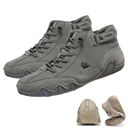 Alpaca Barfuss Schuhe, Alpaca Bessere Barfussschuh, Damen Sneaker Wasserdicht, Orthopädische Schuhe, Spaziergänge & Gesunden Laufkomfort (A,44) von Snrtevu