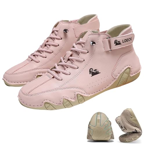 Alpaca Barfuss Schuhe, Alpaca Bessere Barfussschuh, Damen Sneaker Wasserdicht, Orthopädische Schuhe, Spaziergänge & Gesunden Laufkomfort (K,43) von Snrtevu