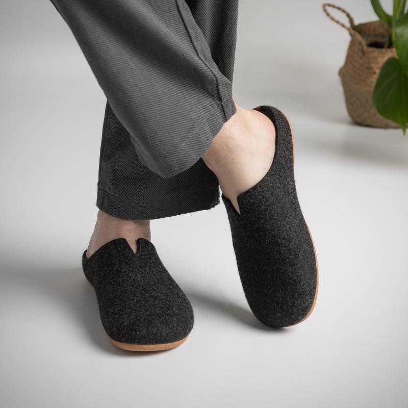 Snugtoes Filz-Hausschuhe Für Herren Aus Recyceltem Polyester von SnugToes