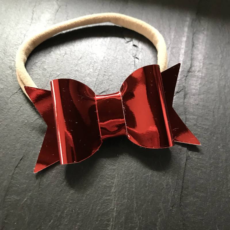 Gespiegelte Rote Stirnband Gespiegelte Rote Stirnband von SnuggleBeeBee