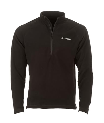 Snugpak Impact Fleece Shirt WGTE - Mid-Layer Fleece Pullover mit Anti-Pilling Finish, Atmungsaktives & Feuchtigkeitsableitendes Material - Hochgeschlossener Wärmekragen, halblanger Reißverschluss von Snugpak