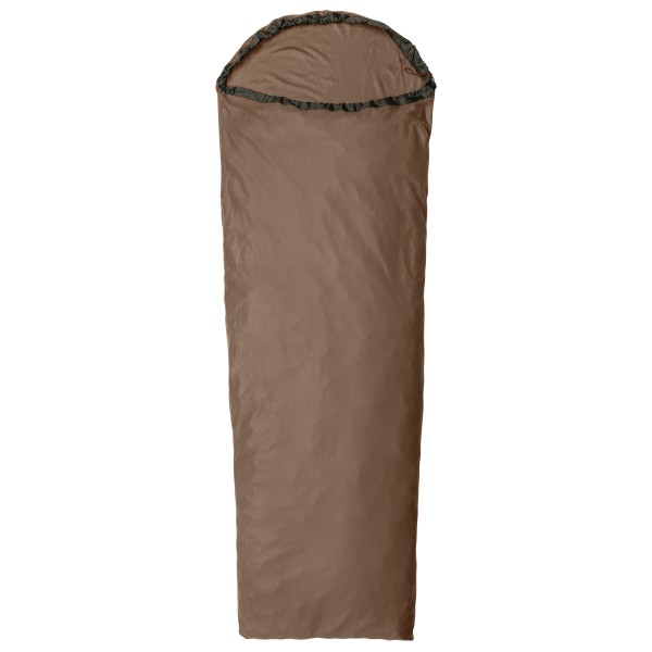 Snugpak - TS1 Schlafsack Inlett - Reiseschlafsack Gr 215 cm braun von Snugpak
