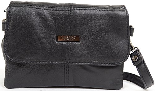 Damen Clutch, weiches Nappaleder, klein von Snugrugs